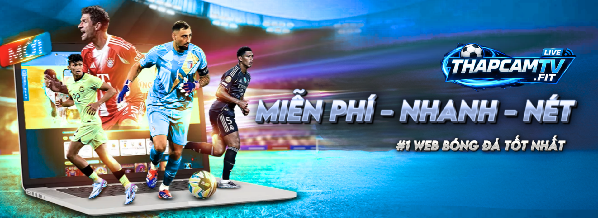 Thapcamtv là điểm đến lý tưởng dành cho người hâm mộ bóng đá muốn theo dõi các trận đấu đỉnh cao hoà...